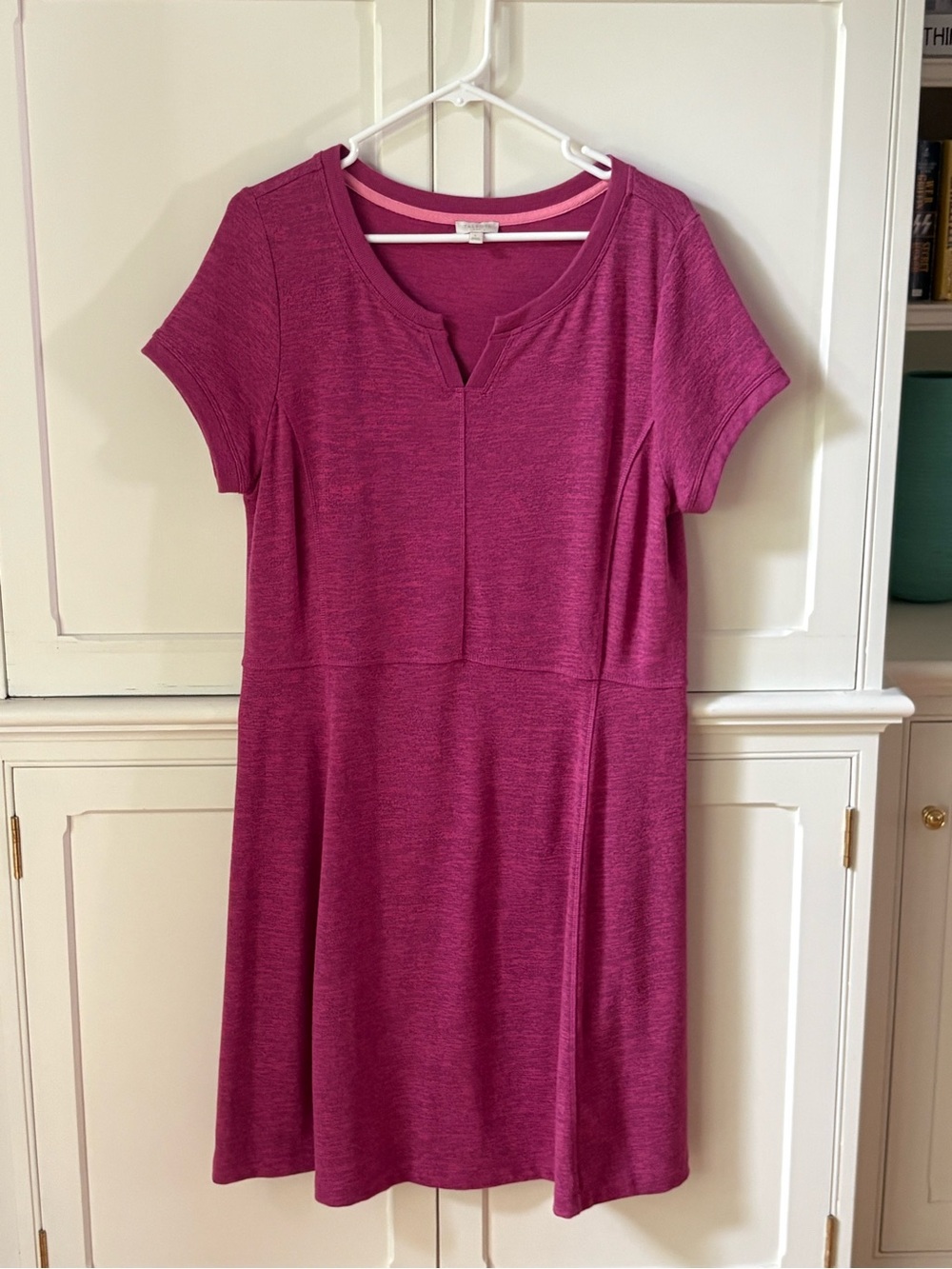 Talbots Magenta Dress Large